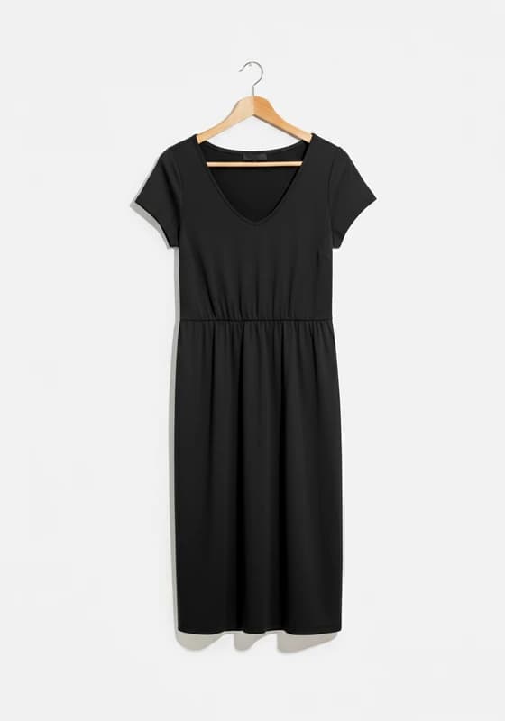 Black dress from the Kiwi wardrobe catalog